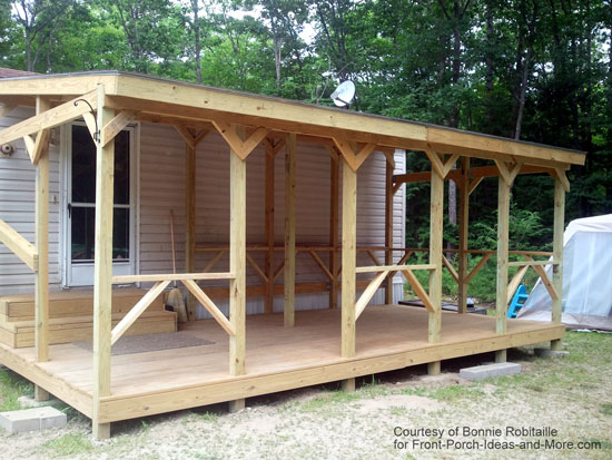 Mobile Home Porches | Porch Designs for Mobile Homes ...