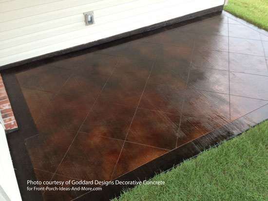 Staining Concrete Floor Basics Concrete Stain Sealer