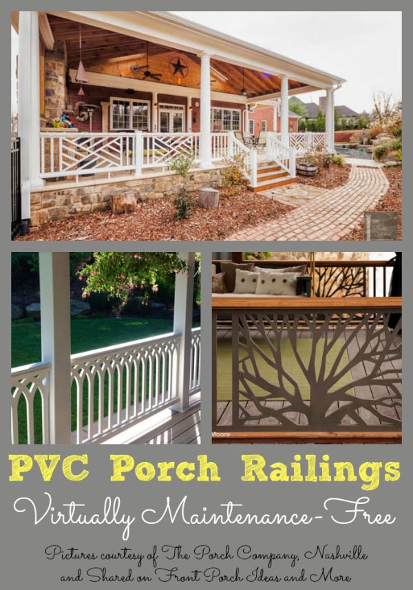 Innovative PVC Vinyl Porch Railing Ideas
