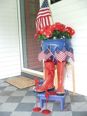 4th Of July Memorial Day Patriotic Decor Crate And Barrel Dress Up Your Home With Patriotic Bunting And Pull Downs For A Festive Fourth
