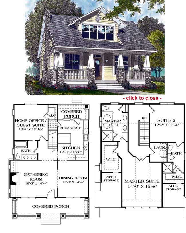 CRAFTSMAN BUNGALOW HOME PLANS Find House Plans craftsman-bungalow-style-homes