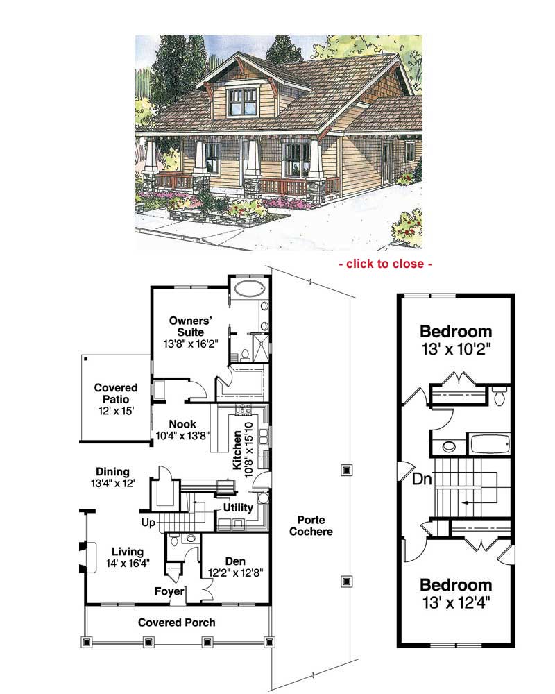 Download this Collection Classic Craftsman Styled Home And Cottage Plans picture