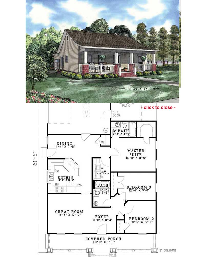 Craftsman Bungalow House Floor Plans