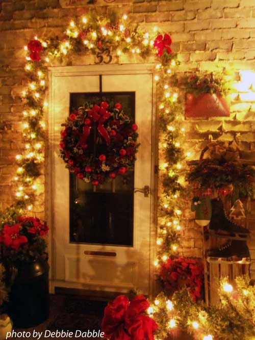 choose a christmas door decoration for holiday pizzazz starfish christmas garland