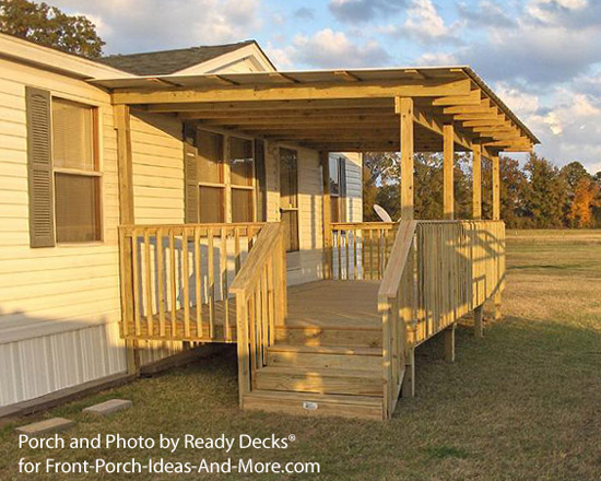 Double Wide Mobile Home Porches