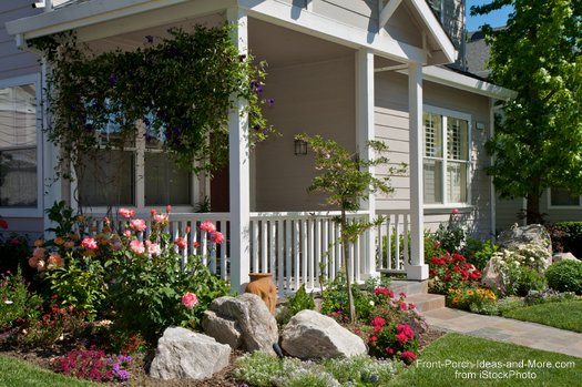 Landscaping around Front Porch Ideas