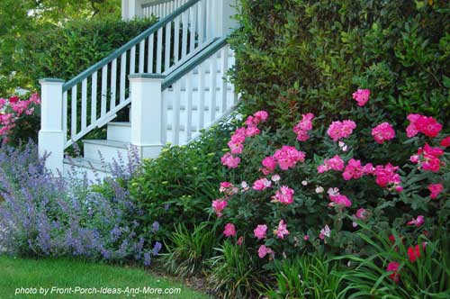 Front Yard Landscaping -Curb Appeal. All of our porch landscaping ideas: