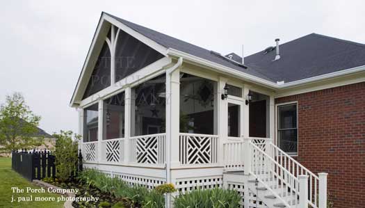 Gable Roof Front Porch Designs