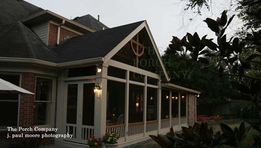 Gable Roof with Shed Roof On Porch