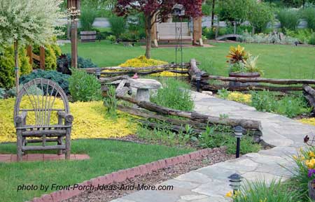 Front Yard Flower Bed Landscaping