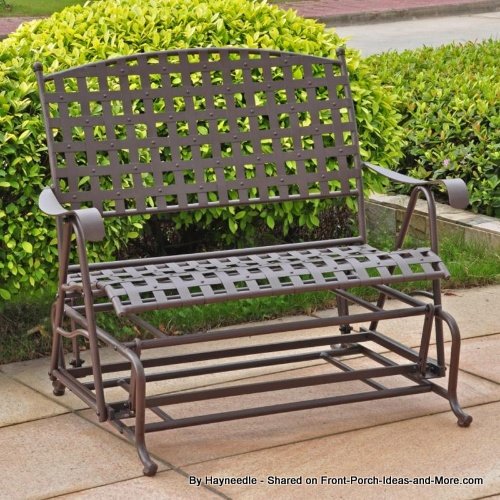 Metal Porch Gliders Outdoor Furniture