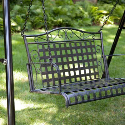 metal porch swing plans