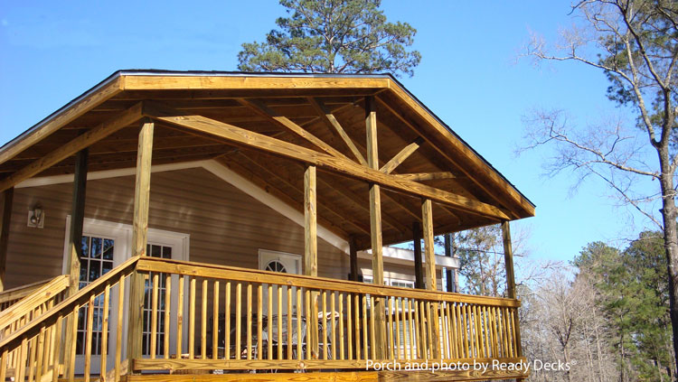 How To Build A Gable End Porch Hip Roof Yahoo Answers Pictures to pin 