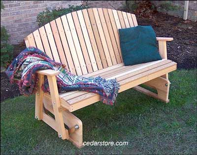 Outdoor Glider Chair on Outdoor Furniture Glider  Wicker Glider  Porch Gliders