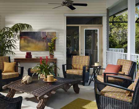 Furniture Placement Ideas | Front Porch Decorating