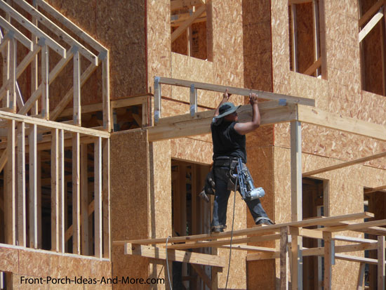 Building a Porch Roof Porch Roof Framing