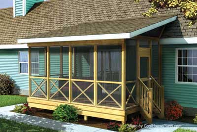 Shed Roof Porch