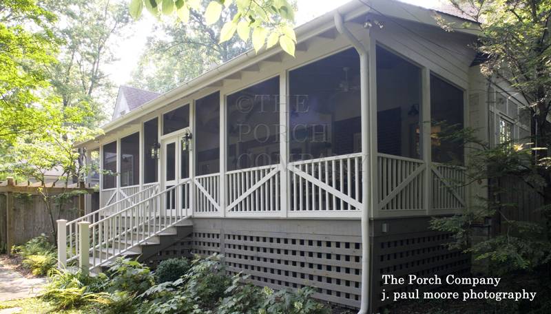 Screened Front Porch Designs