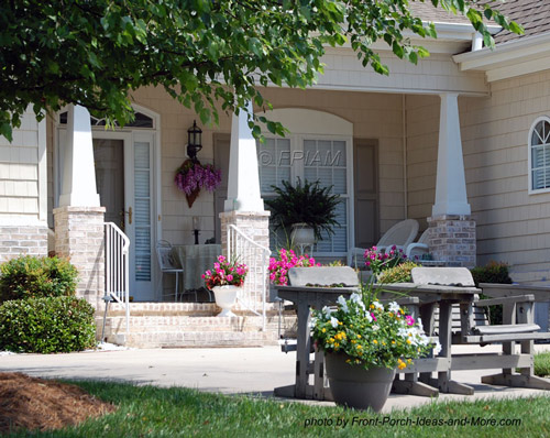 Small Front Porch Decorating Ideas