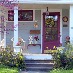 Spring Porch Decorating Ideas Tauni Co Major Spring Inspiration Striking Doors Porches And Entryways Roundup By Porch Decorating Ideas