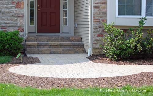 Front Porch Walkway Ideas