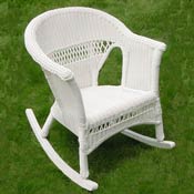 All Weather Wicker Rocking Chair