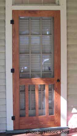 Make A Wooden Screen Door PDF Woodworking
