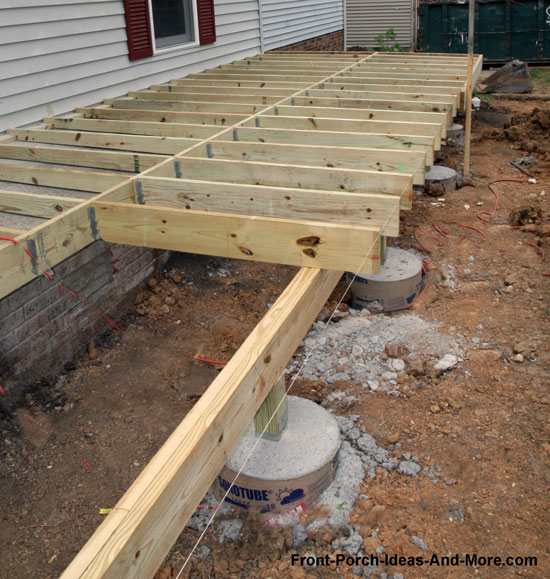 Porch Foundations Porch Repairs Porch Footing