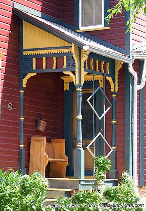 Victorian Colors small porch designs can have massive appeal Victorian Colors small porch designs can have massive appeal