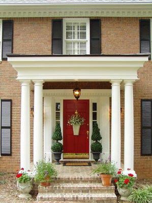 Front Door Designs on To Find The Right Patio Design For Your Small Porch