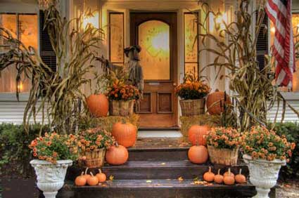 Front Door Ideas on Outdoor Halloween Decorations For Fright And Fun