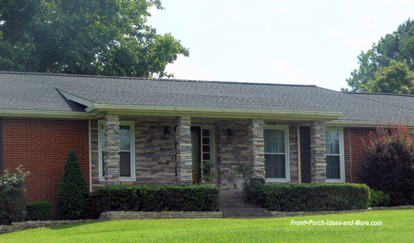 5 Most Popular Gable Roof Types And 26 Ideas … | Front ... Porch Roof Designs | Front Porch Designs | Flat Roof Porch