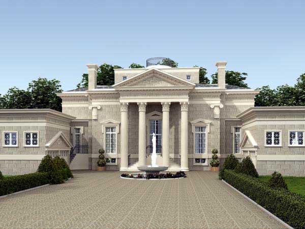 stucco home design