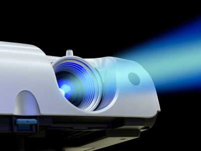 Outdoor projector