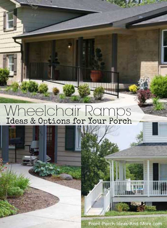 Wheelchair Ramp Design Specs For A More Accessible Porch Various Options For Wheelchair Ramps