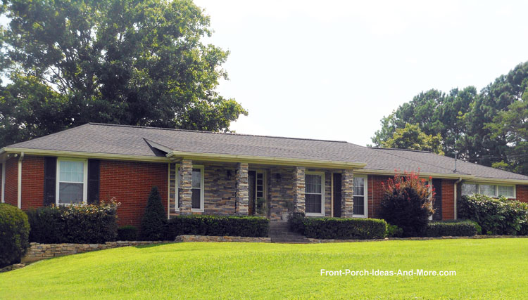 Porch Roof Designs Front Porch Designs Flat Roof Porch