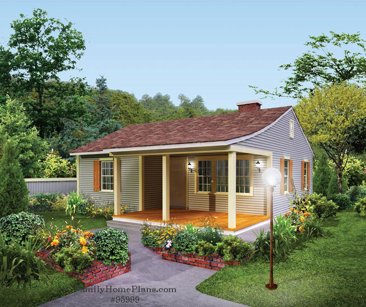  Small  Cottage House  Plans  with Amazing Porches 