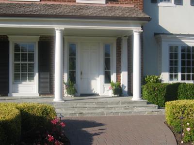 East coast porch in California