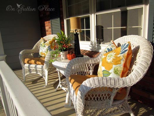 Decorating For Autumn Ideas For Your Porch From Sutton Place