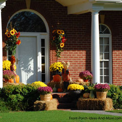 Outdoor Fall Decorating Ideas For Your Front Porch And Beyond