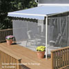 awning conversion kit with screen panels