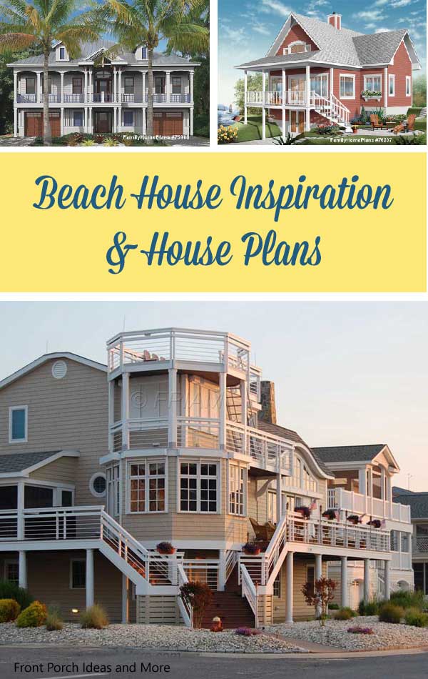 Beach Home Plans | Coastal Houses | Front Porch Pictures ...