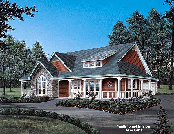  House  Plans  with Porches  House  Plans  Online Wrap  