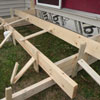 porch step framing