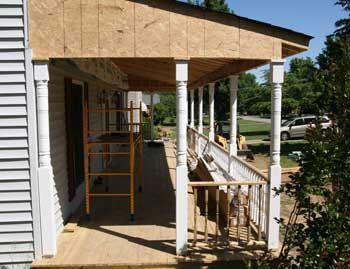 Building a Porch Roof | Porch Roof Framing