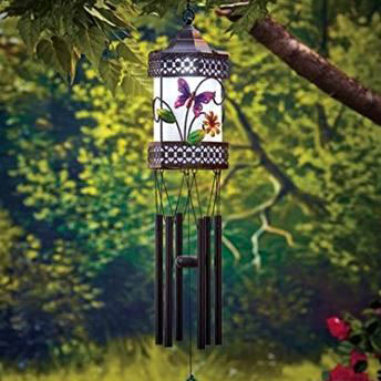 butterfly wind chime from amazon.com