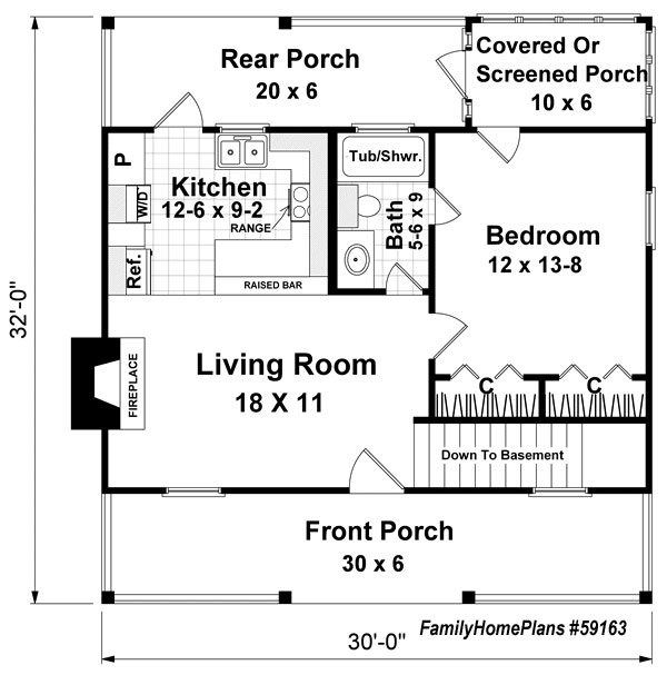 cabin house plan