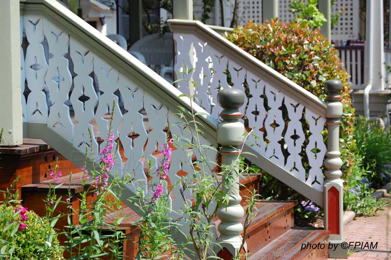 good example of a sawn porch balustrade