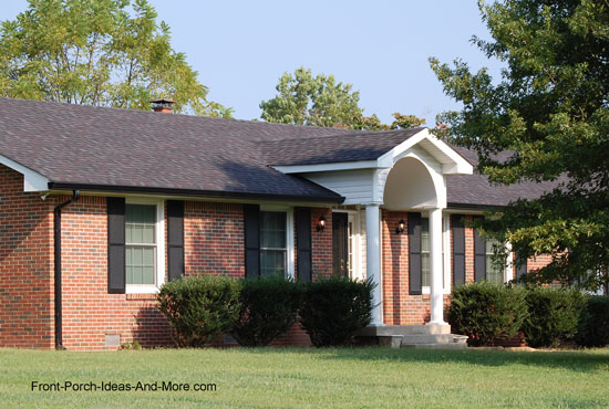 gable roof on contemporary home design