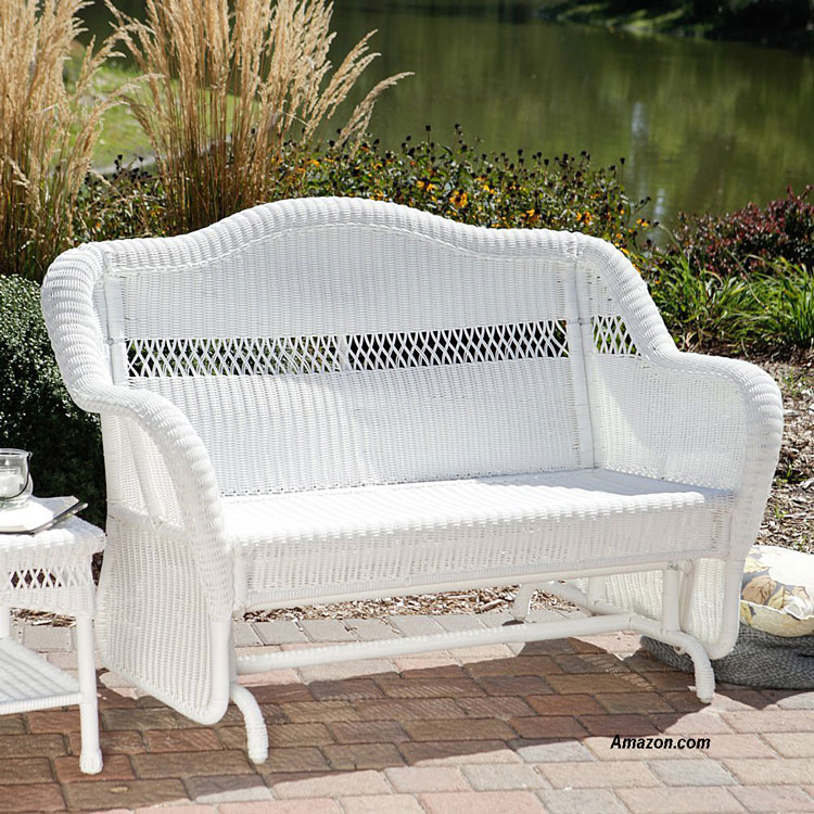 Wicker Glider | Porch Glider | Outdoor Furniture Glider